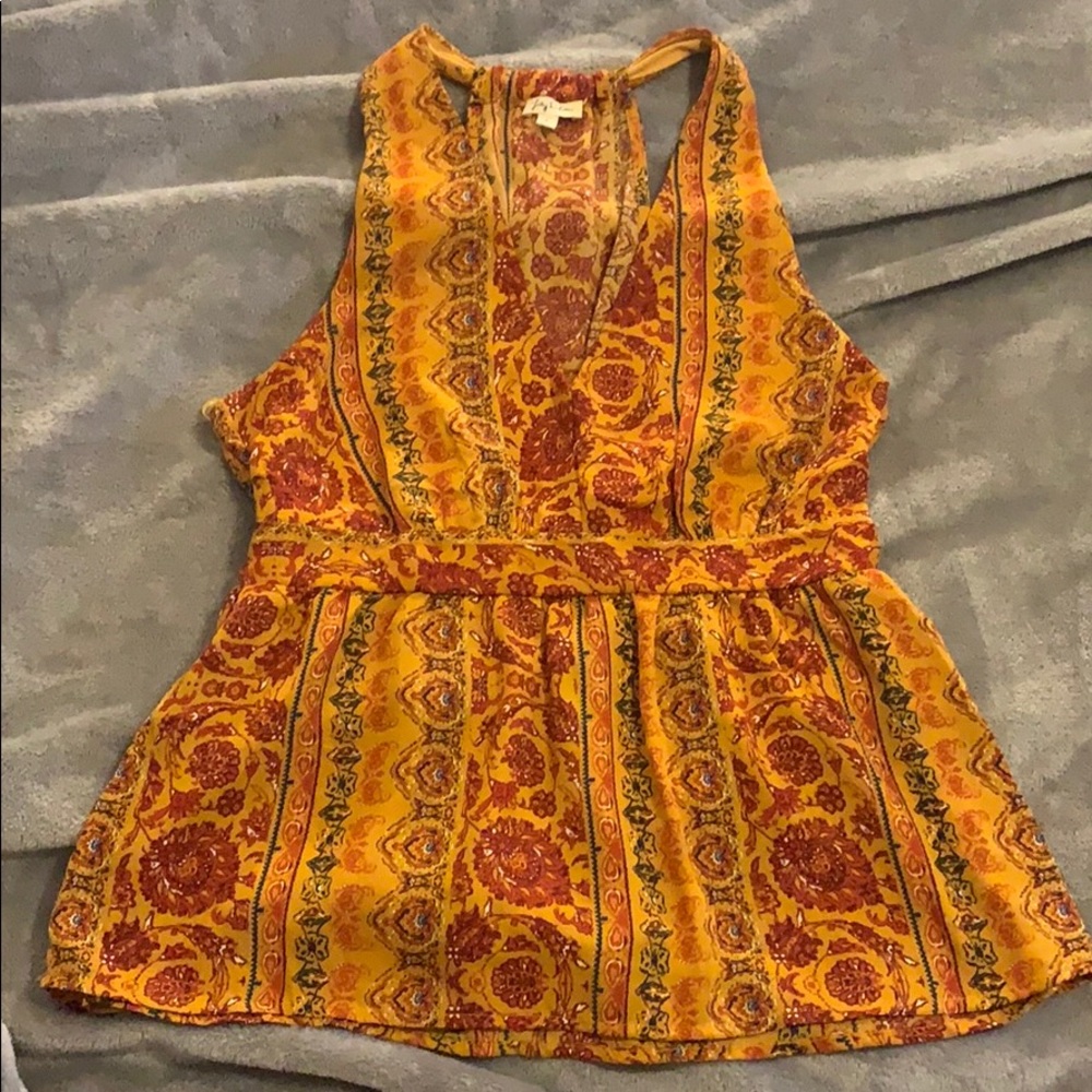 Mustard Yellow Top